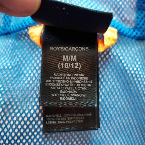 The North Face Yello Rain Jacket Size M (10/12) - Picture 10 of 13